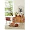 Hello Honey® Brown Boho Cotton Tufted Rug With Arched Geometric Pattern & Fringe, 84" x 60"